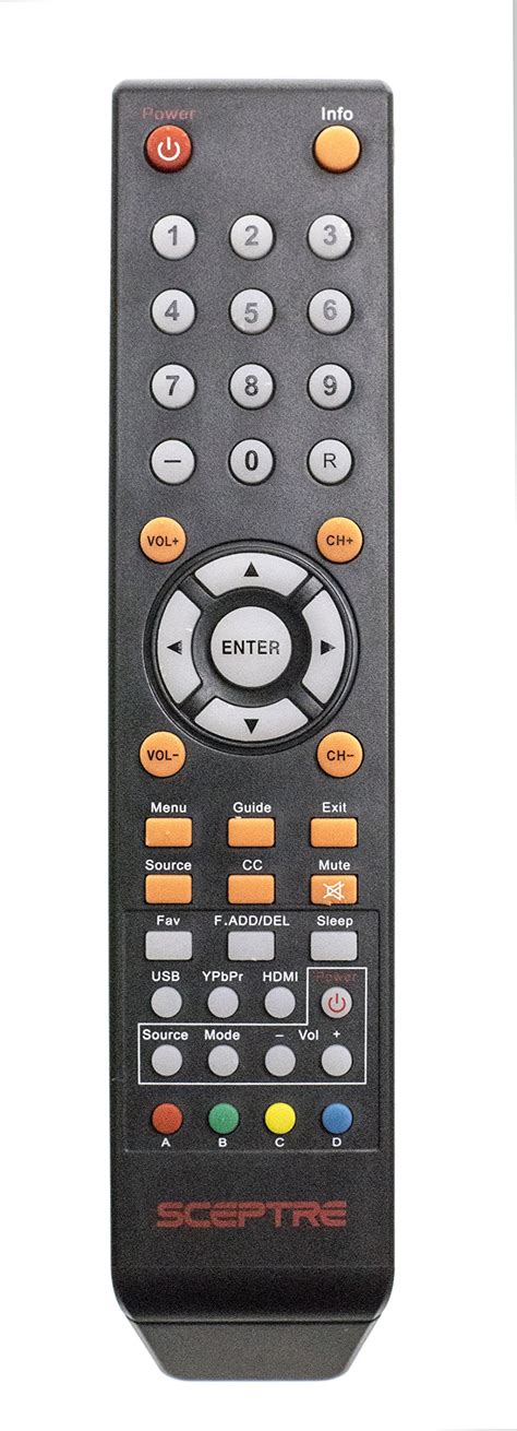ge universal remote codes for sceptre tv|Sceptre Smart TV Universal Remote Codes List .